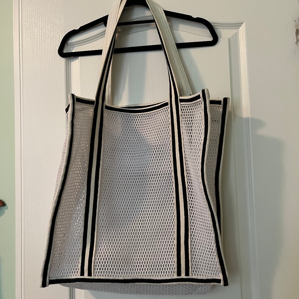 Club Monaco Structured Mesh Tote Bag